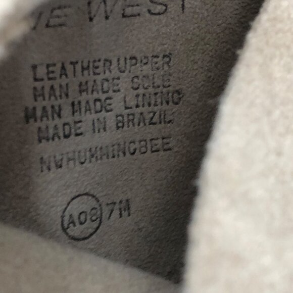 Nine West Boots Womens 7M Light Tan Pull On Knee High Boots - Picture 15 of 15